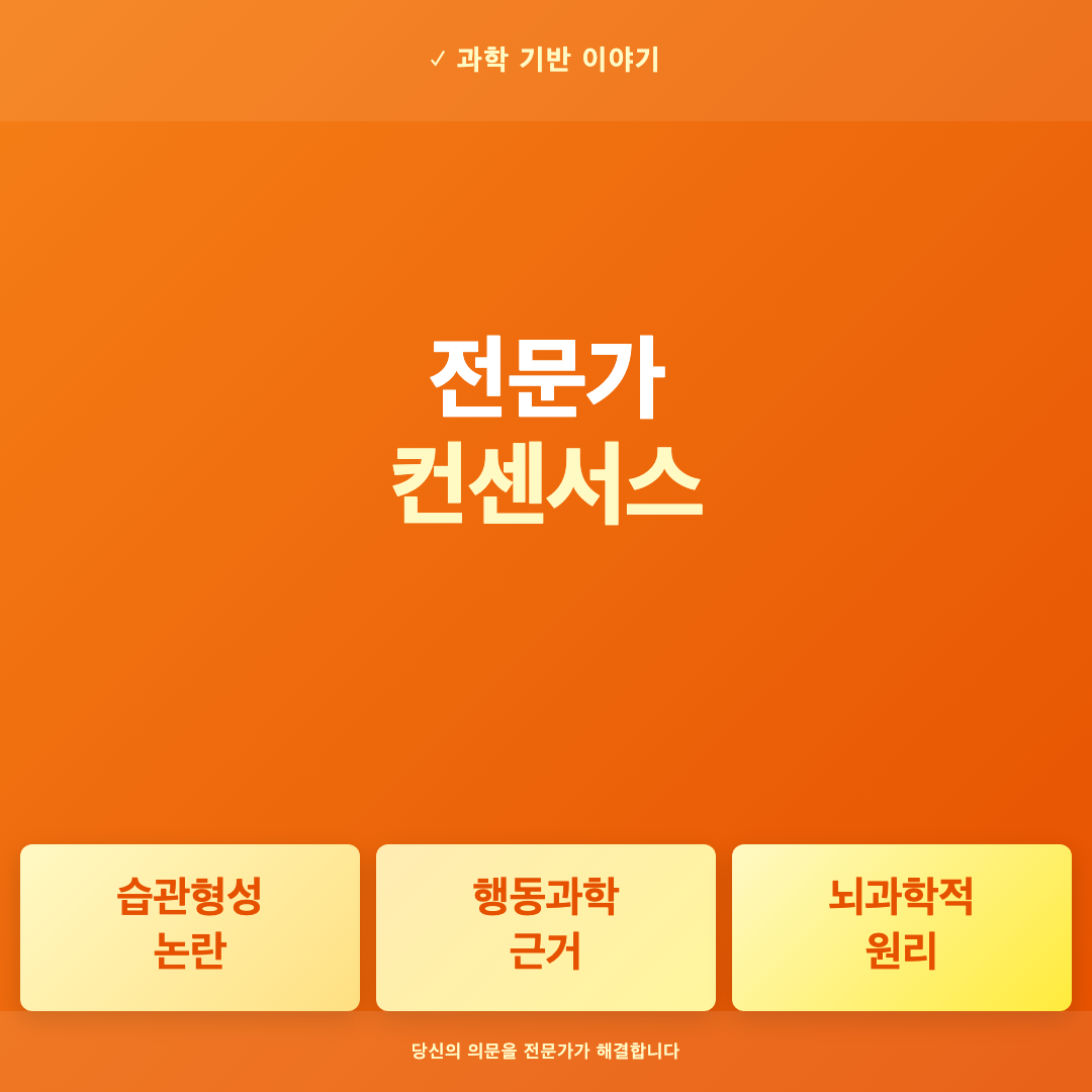 규칙적인 생활 습관 만드는 법: 작심삼일 끝내는 과학적 접근 이미지 4