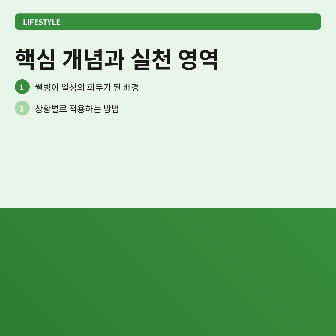 일상에서 웰빙 실천법, 작은 습관으로 시작하는 건강 관리 이미지 2