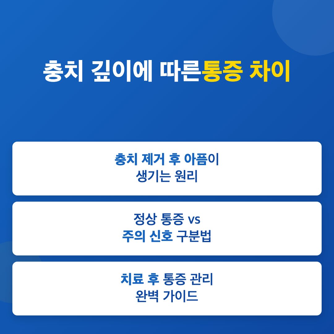 충치 제거 후 아픔이 생기는 이유와 관리 방법 이미지 3